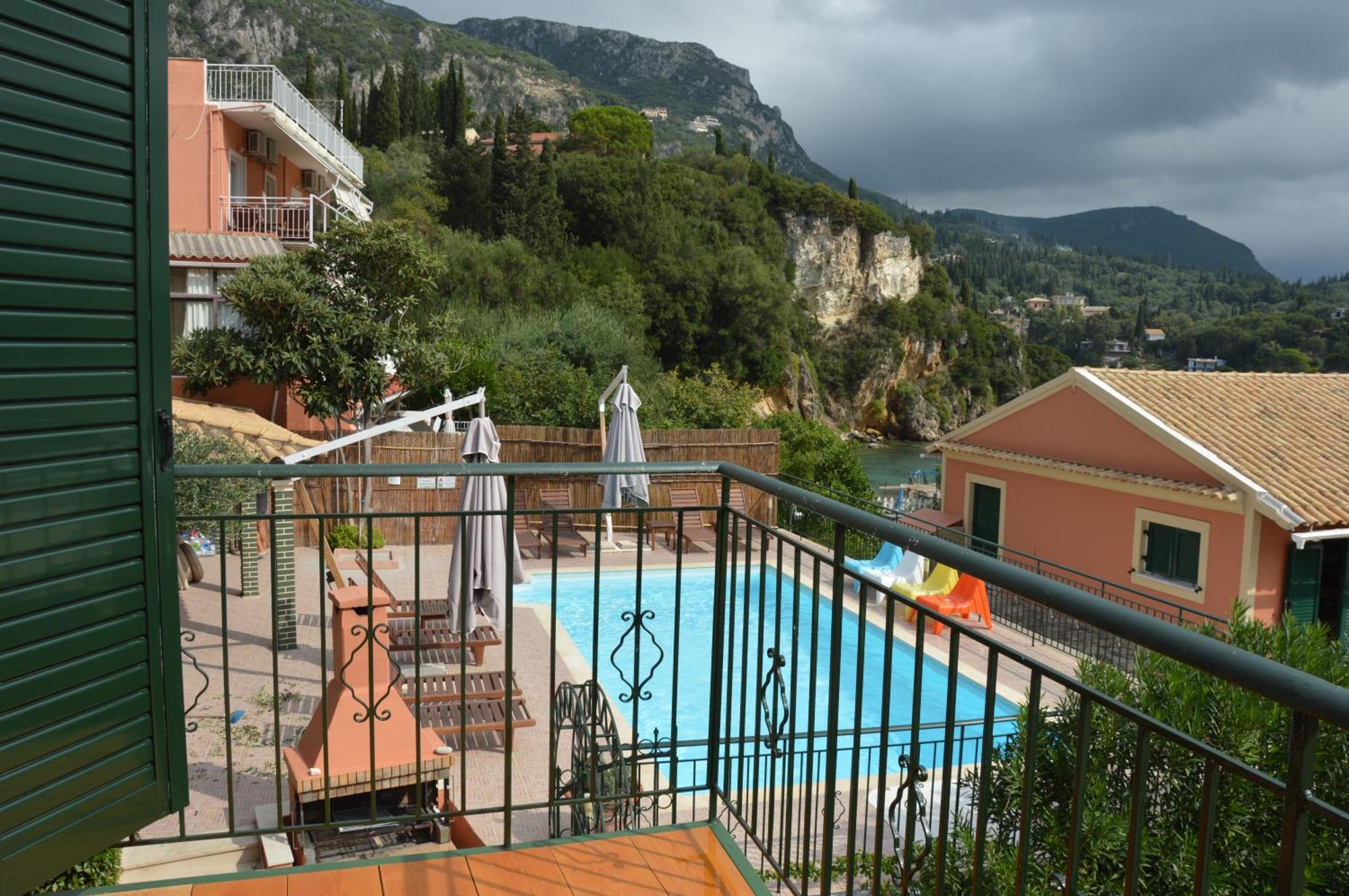 Akis Apartments Paleokastrítsa Rom bilde